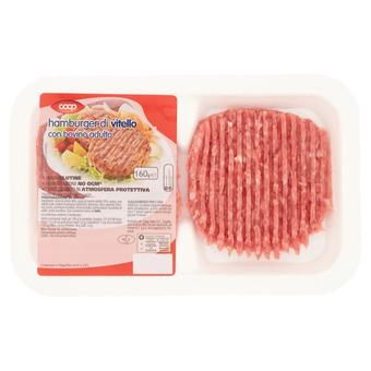 Coop Hamburger di vitello con bovino adulto coop offerta
