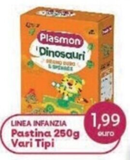 Ideal Bimbo Plasmon LINEA INFANZIA Pastina 250g Vari Tipi offerta