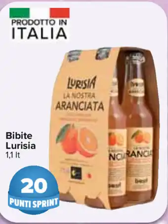 Carrefour Lurisia Bibite 1,1lt offerta