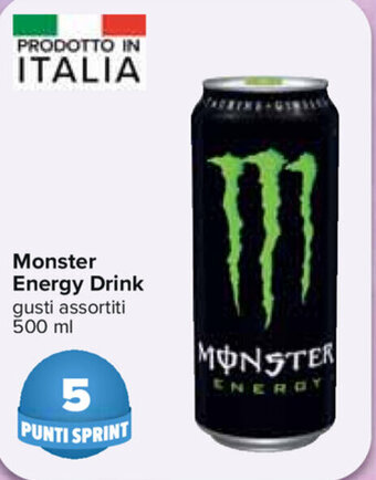 Carrefour Monster Energy Drink 500ml offerta