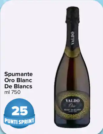 Carrefour Spumante Oro Blanc De Blancs 750ml offerta