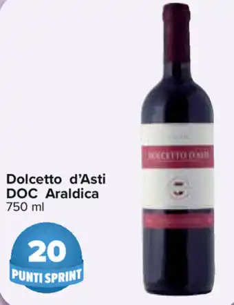 Carrefour Dolcetto d'Asti DOC Araldica 750ml offerta