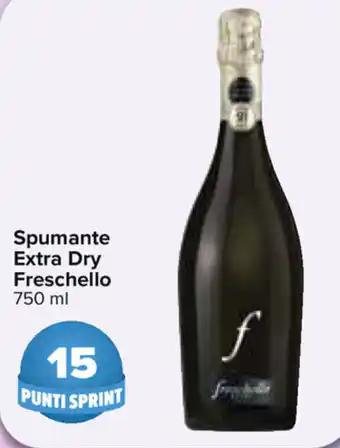 Carrefour Spumante Extra Dry Freschello 750ml offerta