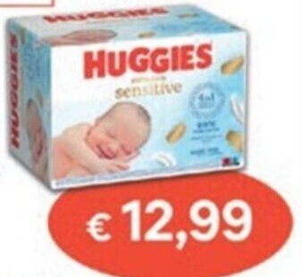 Ideal Bimbo HUGGIES SALVIETTE EXTRA CARE SENSITIVE 8 CONFEZIONI 448 PZ offerta
