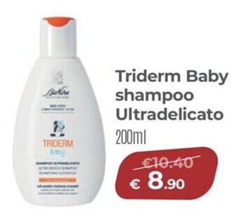 Ideal Bimbo Triderm Baby shampoo Ultradelicato 200ml offerta