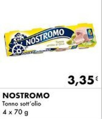 Iper Tosano NOSTROMO Tonno sott'olio 4 x 70 g offerta
