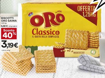 Coop BISCOTTI ORO SAIWA 1,25 kg offerta