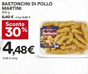 Coop BASTONCINI DI POLLO MARTINI 500 g offerta
