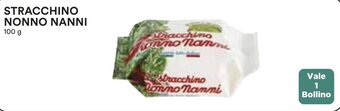 Coop STRACCHINO NONNO NANNI 100 g offerta