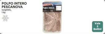 Coop POLPO INTERO PESCANOVA surgelato, 1 kg offerta
