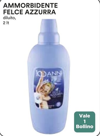 Coop AMMORBIDENTE FELCE AZZURRA diluito, 2 lt offerta