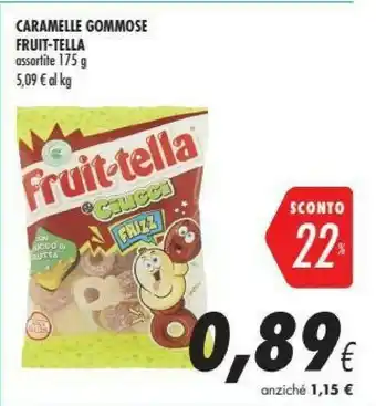 Coop Fruit-tella Caramelle Gommose offerta