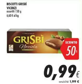 Matilde Vicenzi Biscotti Grisbi
