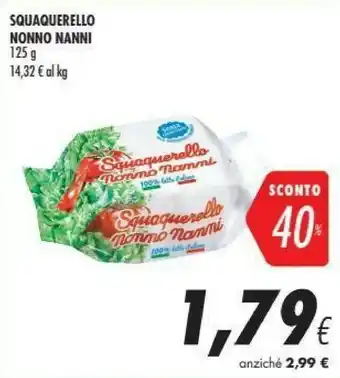 Coop Nonno Nanni Stracchino 125 G(ml) offerta