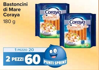Carrefour Bastoncini di Mare Coraya 180 g offerta