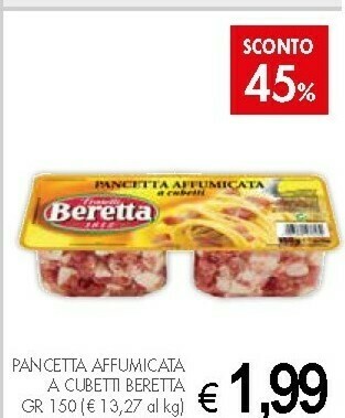 Crai Beretta Pancetta offerta