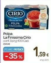 Carrefour Cirio La Finissima Polpa offerta