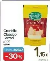 Carrefour Ferrari - Gran Mix Classico 100 G(ml) offerta