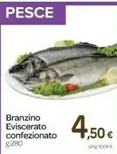 Carrefour Branzino Eviscerato Confezionato offerta