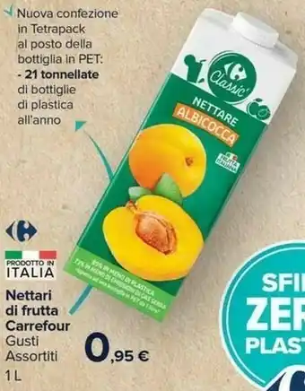 Carrefour Carrefour Nettari Di Frutta Albicocca 1 L offerta