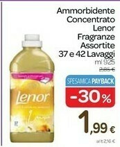 Carrefour Lenor Ammorbidente Concentrato offerta