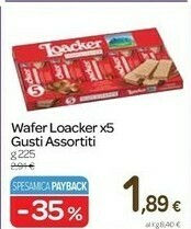 Carrefour Express Loacker Wafer offerta