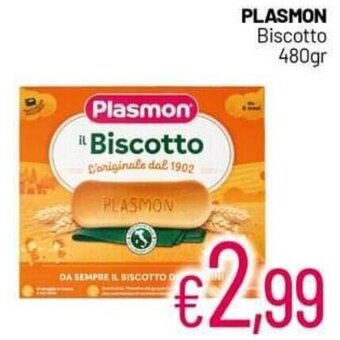 Franzy's PLASMON Biscotto 480gr offerta