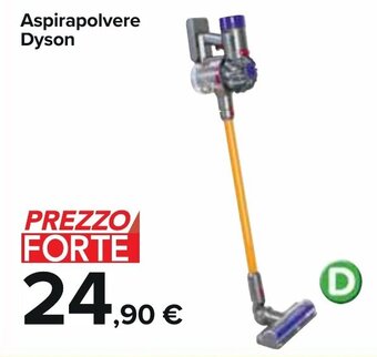 Carrefour Aspirapolvere Dyson offerta