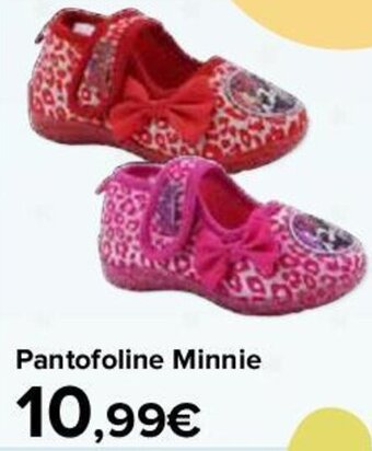Carrefour Pantofoline Minnie offerta