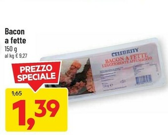 Celebrity Bacon A Fette 150 G