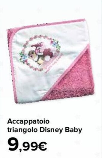 Carrefour Accappatoio triangolo Disney Baby offerta