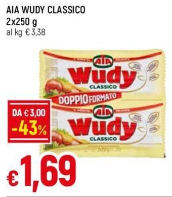 Famila AIA WUDY CLASSICO 2x250 g offerta