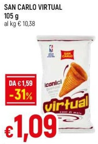 Famila SAN CARLO VIRTUAL 105 g offerta