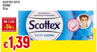 Famila SCOTTEX TUTTI GIORNI 10 pz offerta