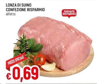 Famila LONZA DI SUINO CONFEZIONE RISPARMIO offerta