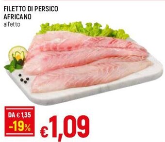 Famila FILETTO DI PERSICO AFRICANO all'etto offerta