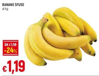 Famila BANANE SFUSE al kg offerta