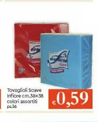 Galassia Soave Tovaglioli Infiore 36 Pz offerta