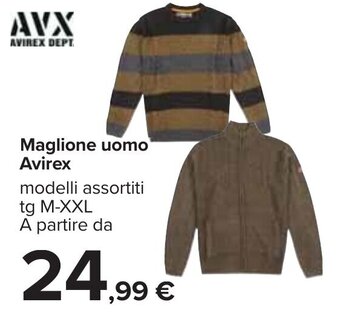 Carrefour Maglione uomo Avirex offerta
