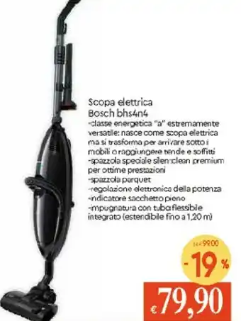 Galassia Bosch Scopa Elettrica BHS4N4 offerta