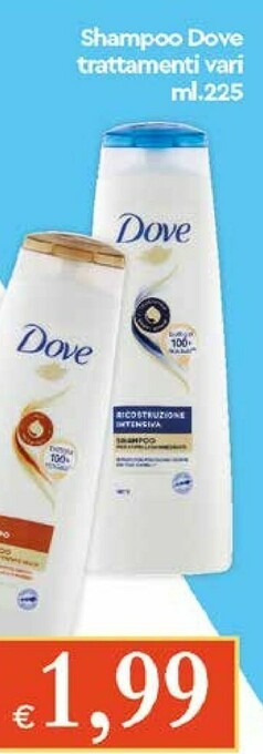Galassia Dove Shampoo offerta