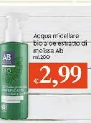 Galassia Ab Acqua Micellare Bio Aloe Estratto Di Melissa offerta