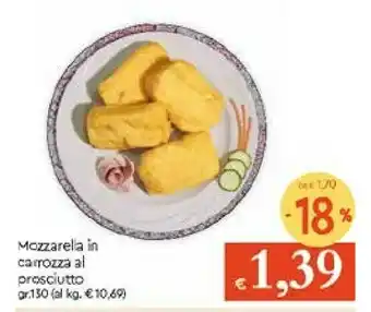 Galassia Mozzarela In Carrozza Al Prosciutto offerta