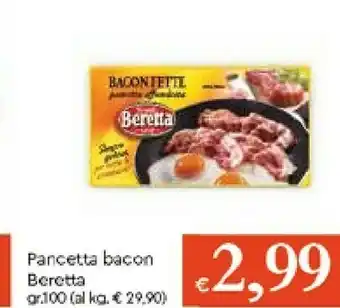 Galassia Fratelli Beretta - Bacon Fette Pancetta Affumicata 100 G(ml) offerta