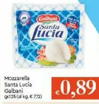 Galassia Galbani Galbani - Mozzarella Santa Lucia 125 g(ml) offerta