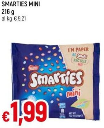 Famila SMARTIES MINI 216g offerta