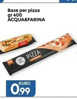 Acqua & Farina - Pizza Pasta Per Pizza Fresca Rettangolare 400 G(ml)