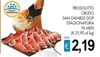 PrestoFresco San daniele Prosciutto San Daniele offerta