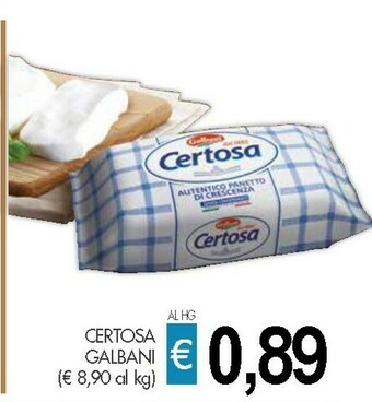 PrestoFresco Galbani Certosa offerta