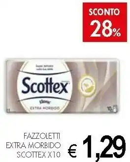 PrestoFresco Scottex Fazzoletti offerta